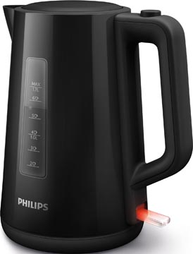 Philips bouilloire Series 3000, 1,7 litres, noir