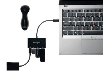 Kensington USB-C Hub 4-poorten CH1000