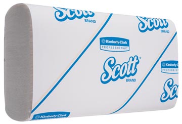 Scott papieren handdoeken Slimfold, M-vouw, 1-laags, 110 vellen, pak van 16 stuks