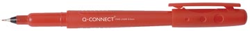 Q-Connect fineliner, 0,4 mm, rood