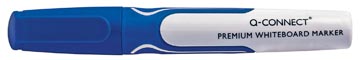 Q-Connect marqueur tableau blanc, pointe ronde, bleu