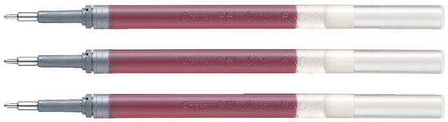 Recharge Roller Pentel EnergGel LR7 0,4mm Rouge