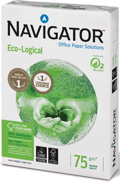 Navigator Eco-Logical printpapier ft A3, 75 g, pak van 500 vel