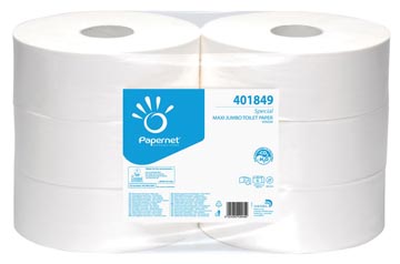 Papernet toiletpapier Special Maxi Jumbo, 2-laags, 1180 vellen, pak van 6 rollen