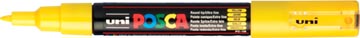 Uni POSCA paintmarker PC-1MC, 0,7 mm, geel