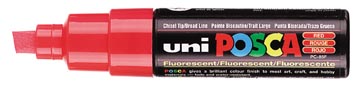 Uni-ball Paint Marker op waterbasis Posca PC-8K fluo rood