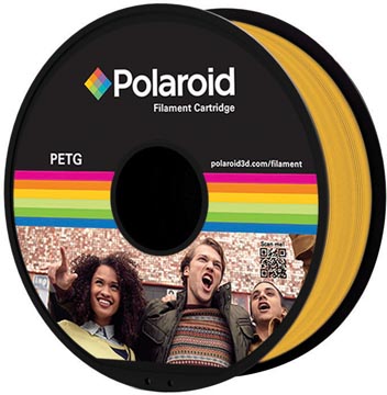 Polaroid 3D Universal PETG Filament, 1 kg, geel