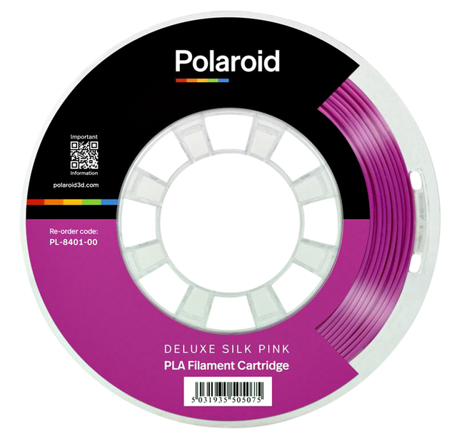3D Filament Polaroid PLA Universal 250g Deluxe Zijde roze