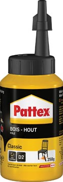 Pattex houtlijm Classic, flacon van 250 g
