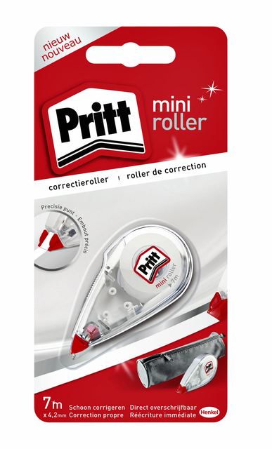 Roller Correcteur Pritt Mini 4,2mm sous blister
