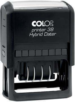 Colop EOS38 Hybrid dater cachet, noir