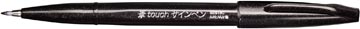 Pentel brushpen Sign Pen Brush Touch, zwart