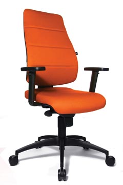 Topstar chaise de bureau Syncro Soft, oranje