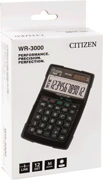 Citizen calculatrice de poche WR3000
