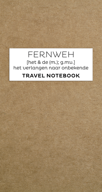 Carnet de voyage Fernweh recharge