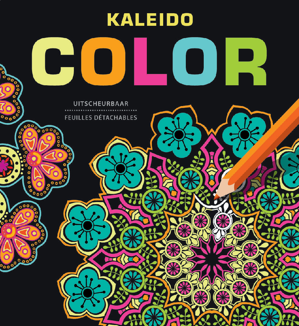 Album de coloriage Deltas adultes couleur kaléidoscope