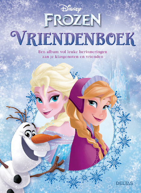 Carnet d’amitié Deltas Disney Frozen NL