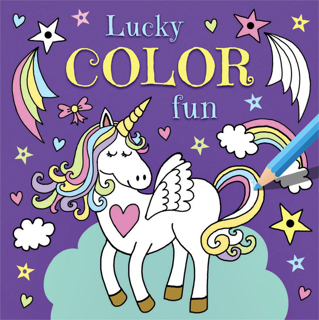 Album de coloriage Deltas Lucky Color Fun