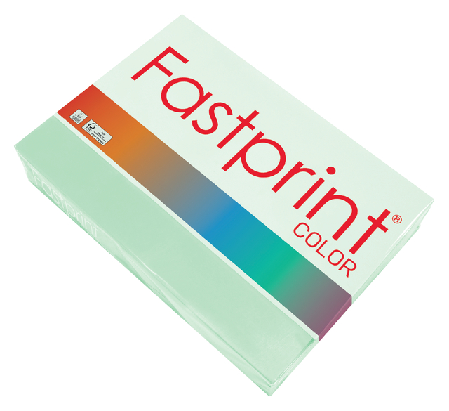 Papier copieur Fastprint A4 80g vert pomme 500 feuilles