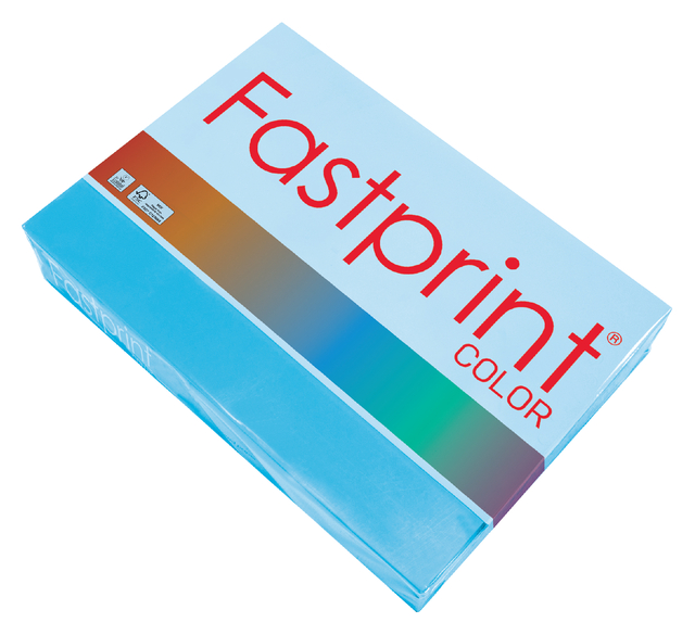 Papier copieur Fastprint A3 80g bleu azur 500 feuilles