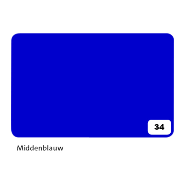 Carton photo Folia 2face 50x70cm 300g nr 34 bleu moyen