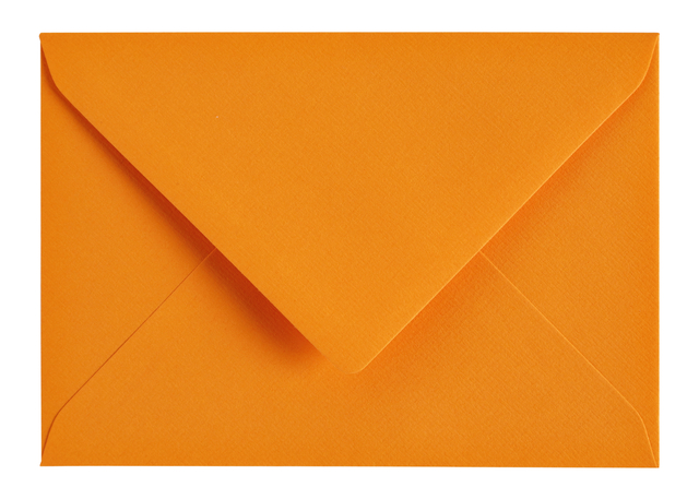 Enveloppe Papicolor C6 114x162mm orange