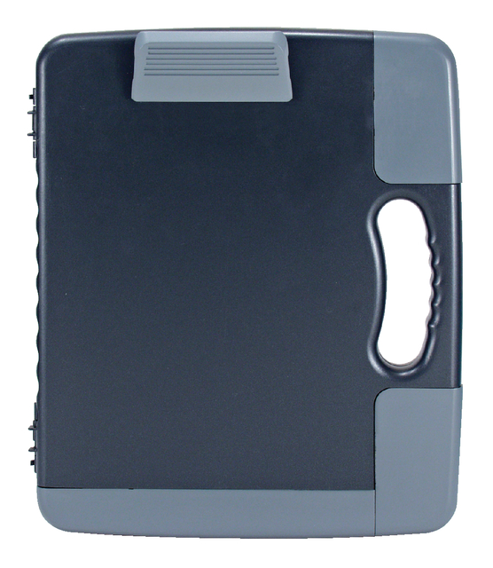 Coffre porte-bloc OIC 53320 avec pochette A4 anthracite