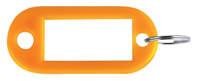 Porte-clés Pavo en plastique orange