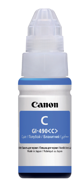 Recharge encre Canon GI-490 bleu