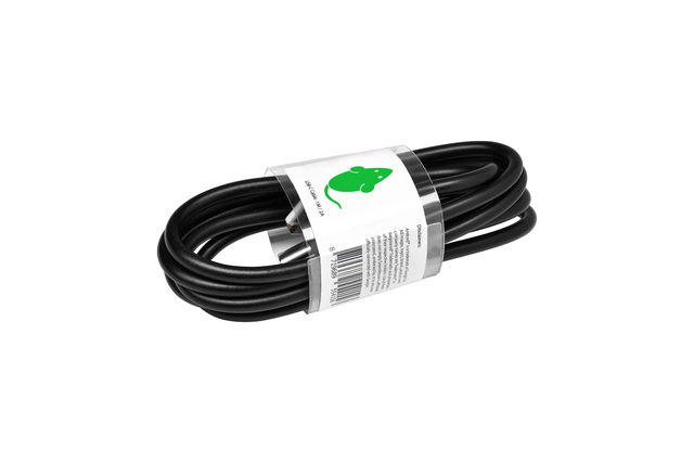 Câble Green Mouse USB C-A 2.0 1 mètre noir