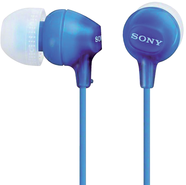 Ecouteurs Sony EX15LP Basic bleu