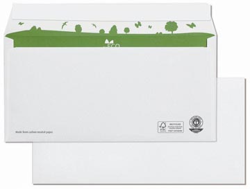 Bong enveloppes beECO, ft 110 x 220 mm, sans fenêtre, boîte de 500 pièces