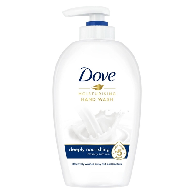 Savon crème mains Dove Beauty Cream Wash 250ml avec pompe