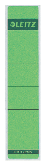 Etiquette dorsale Leitz 39x192mm adhésive étroite vert