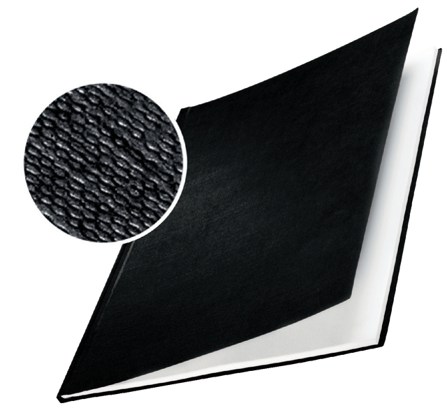 Couverture Leitz 7mm couverture rigide noir