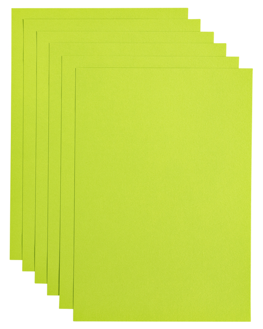 Papier copieur Papicolor A4 6 feuilles vert pomme
