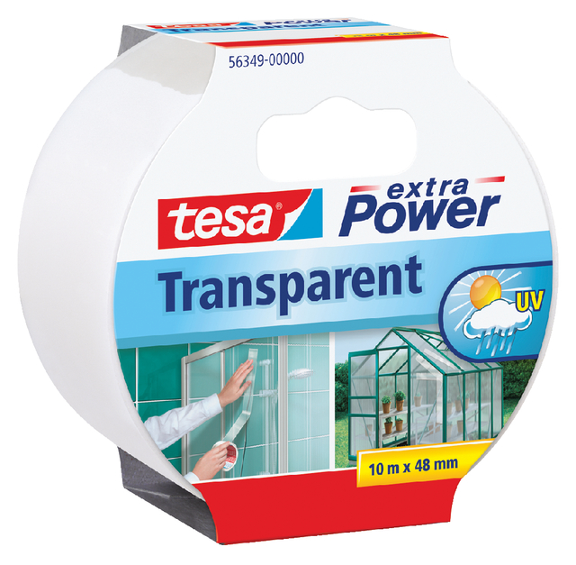 Ruban adhésif Tesa 50mmx10m Extra Power transparent