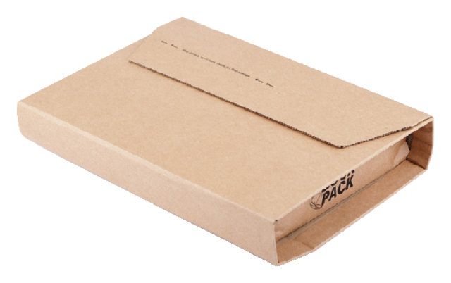 Emballage Cleverpack pour classeur+bande adhésive brun 25pcs