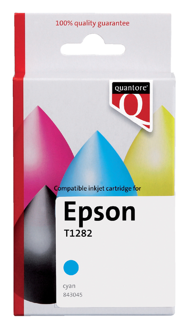 Inktcartridge Quantore Epson T128240 blauw