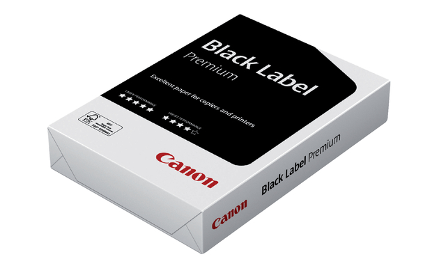 Papier copieur Canon Black Label Premium A4 75g blanc 500fls