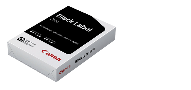 Papier copieur Canon Black Label Zero A4 75g blanc 500fls