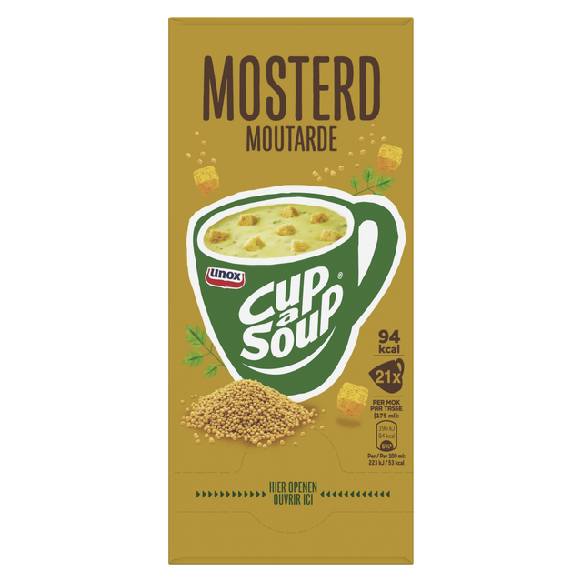 Cup-a-Soup 21 sachets soupe à la moutarde