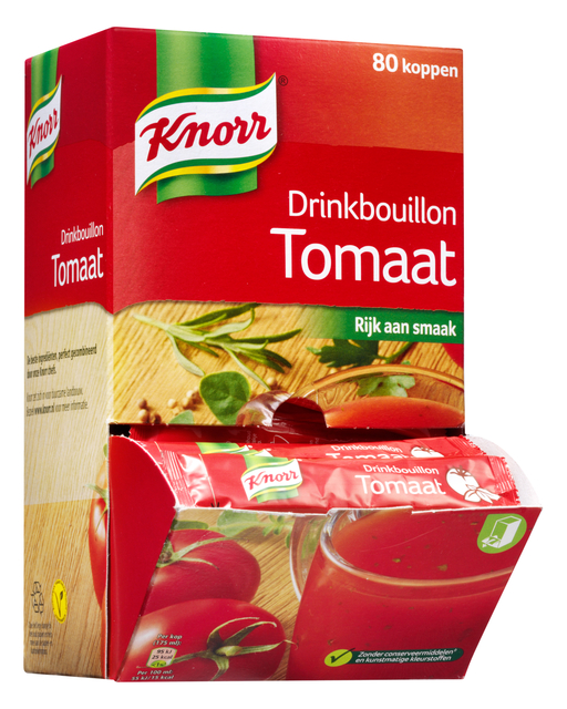 Bouillon à boire Knorr Tomate 80 sachets