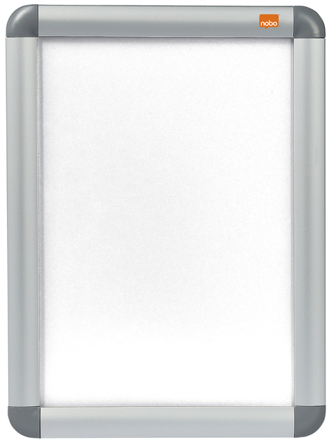Porte-affiches clipsable Nobo aluminium A4