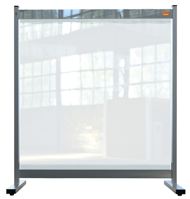 Ecran de protection bureau Nobo PVC transparent 770x860mm