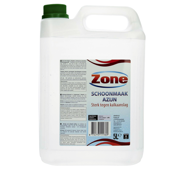 Vinaigre de nettoyage Zone 5 litres