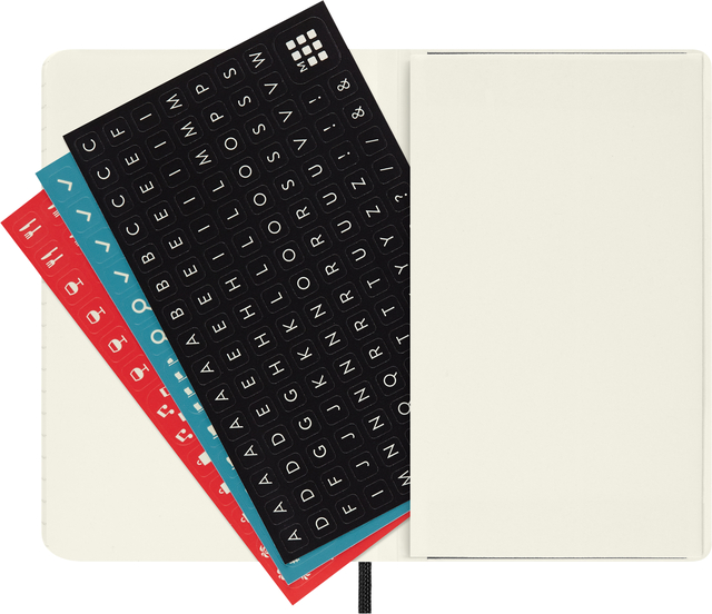 Agenda notitieboek 2023 Moleskine 12mnd XL soft cover zwart