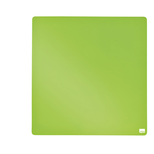 Tableau blanc Nobo 36x36cm magnétique vert