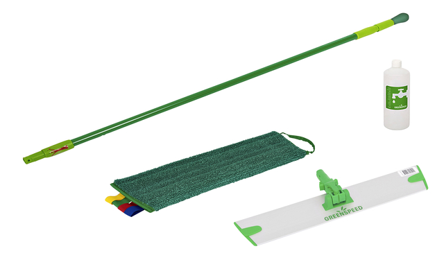 Kit mop Greenspeed Sprenkler Velcro