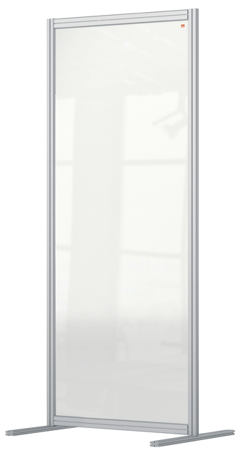Cloison de séparation Nobo modulaire acrylique transparent 800x1800mm